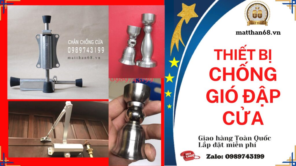 Chống gió đập cửa 