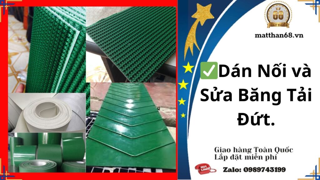 ✅Dán Nối và Sửa Băng Tải Đứt.